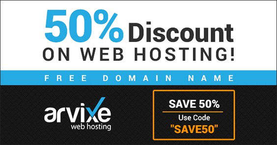 Arvixe coupon code 2016 february