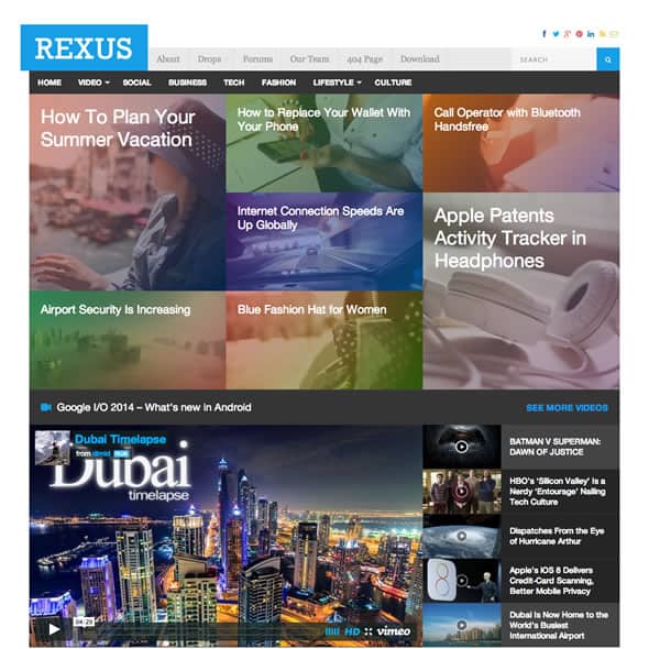 rexus theme review