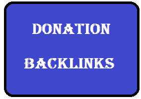 Donate to us backlink sites