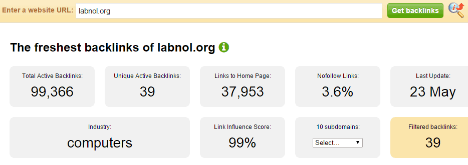 open link profiler