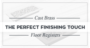 brass Floor Register