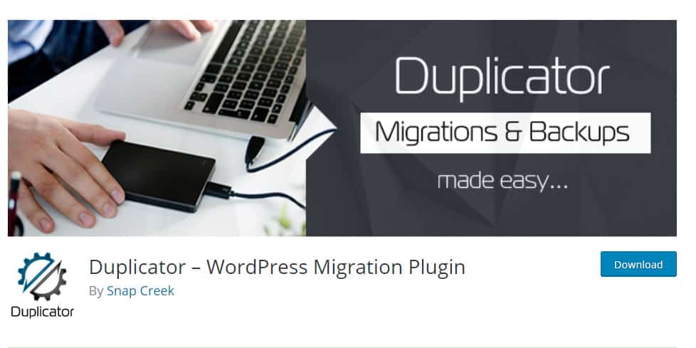 Duplicator - WordPress Migration Plugin