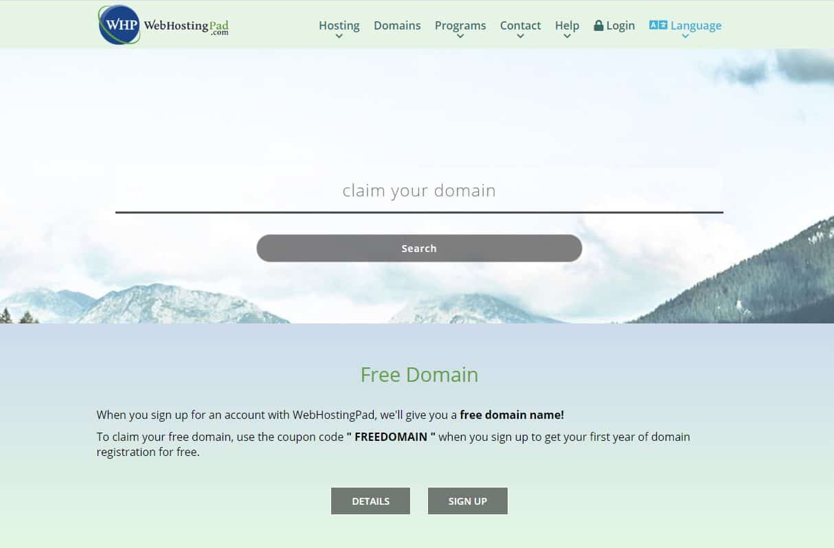 WebHostingPad Domain