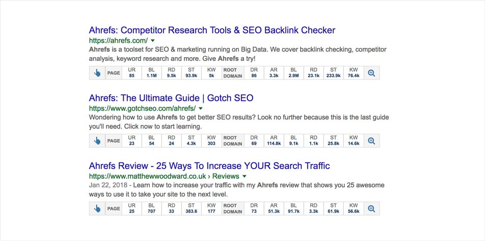 Ahrefs SEO Toolbar by Ahfers.com