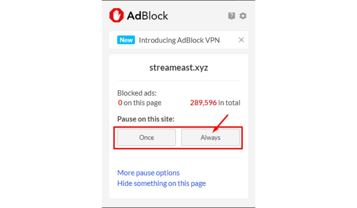 Disable Ad Blocker