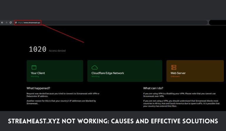 StreamEast.xyz Not Working: Causes and Effective Solutions