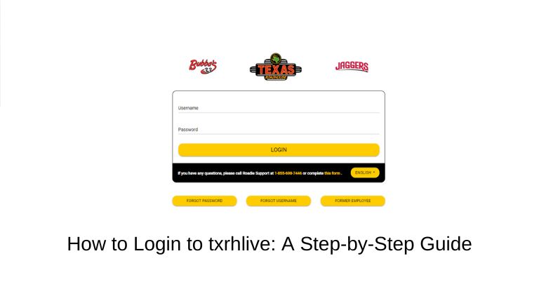 How to Login to txrhlive: A Step-by-Step Guide