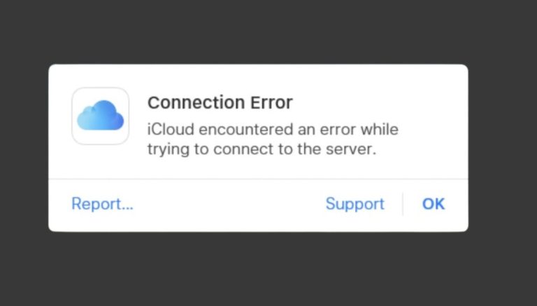 Fixing "iCloud encountered an error while trying to connect to the server" on Your Mac
