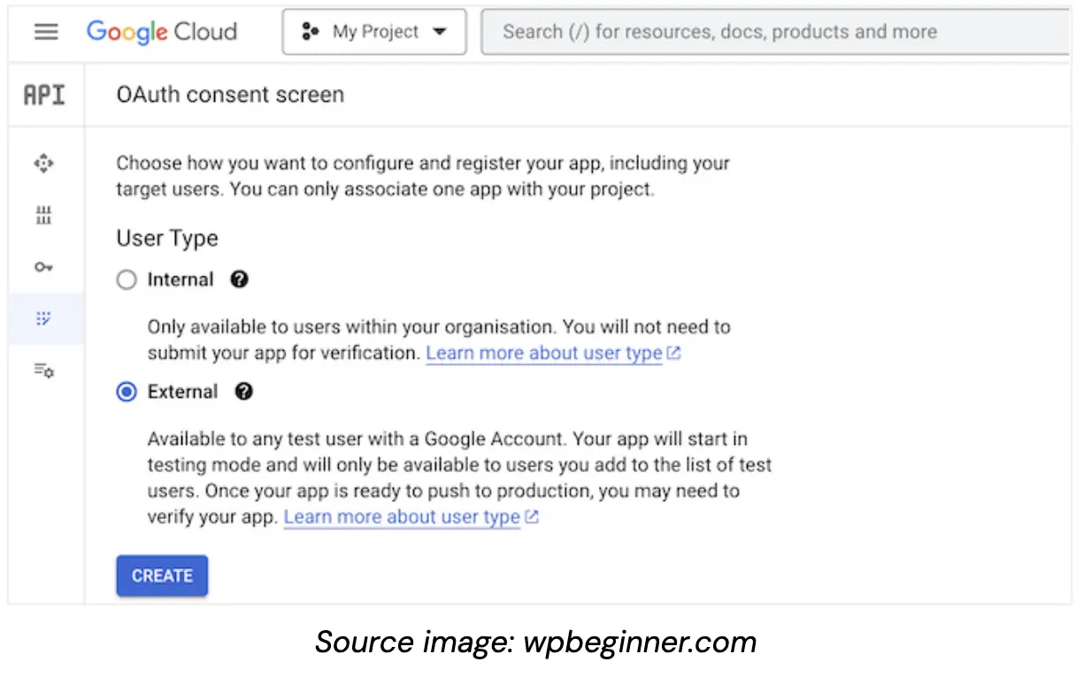 create google cloud